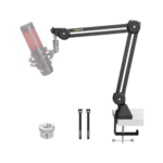 Maono BA37 Microphone Boom Arm Stand – Adjustable Studio & Podcast Mic Holder