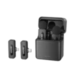 Boya BY-V3 Combo Wireless Microphone 2.4GHz Dual Channel - Image 2