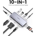 UGREEN CM179 80133 10 in 1 USB C Hub Multiport Adapter - Image 2
