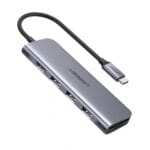 UGREEN CM195 6-in-1 USB-C Hub 70410 4K HDMI, 100W PD, SD/TF