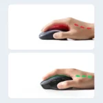 UGREEN MU006 Dual Mode Mouse 45390 – Bluetooth & 2.4GHz, Ergonomic Design - Image 3