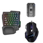 GearUP K190 RGB Gaming Keyboard Mouse Combo for Phone Gaming