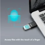Lexar F35 PRO 256GB JumpDrive Fingerprint USB 3.2 Flash Drive - Image 3