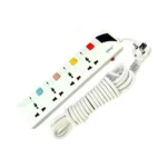 Many MTS-G147 4 Port Power Strip 2 Pin – White