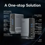 VENTION TPUH0 15-in-1 Docking Station | Multifunction USB-C Hub for Laptop & MacBook - Image 2