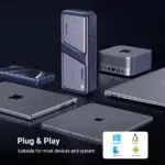 UGREEN CM642 NVMe SSD Enclosure 40Gbps with Cooling Fan |15976 - Image 3