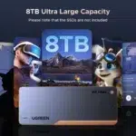 UGREEN D705 Thunderbolt5 M.2 NVMe SSD Enclosure – 45789 - Image 5