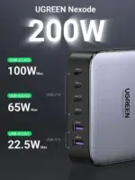UGREEN Nexode 200W USB‑C GaN Desktop Charger (40905) - Image 2
