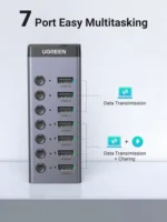 UGREEN CM481 USB 3.0 Hub Powered Switch |30778 - Image 2