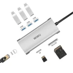 WiWU Alpha A631STR 6‑in‑1 USB‑C Hub - Image 2
