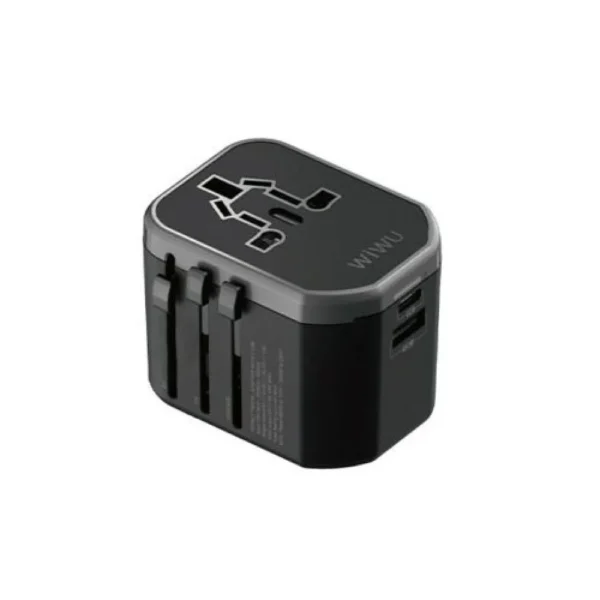 WiWU UA‑302 18W Universal Travel Adapter