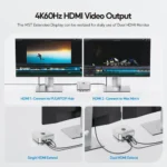 PULWTOP BD240A Mac Mini M4 Docking Station with M.2 NVMe SSD Enclosure - Image 3