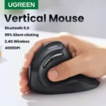 Ugreen MU008 Dual-mode Vertical Mouse (25444) – Ergonomic Mouse - Image 3
