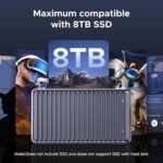 Ugreen D700 40Gbps NVMe SSD Enclosure – External SSD Case - Image 4