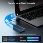 ACASIS TBU405 Pro M1 NVMe SSD Enclosure – 40Gbps Thunderbolt 3/4 SSD Case - Image 2