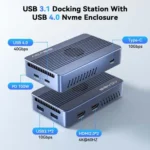 Acasis TBU405Max 8-in-1 Thunderbolt Dock with 40Gbps NVMe SSD Enclosure - Image 3