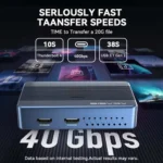 Acasis TBU405Max 8-in-1 Thunderbolt Dock with 40Gbps NVMe SSD Enclosure - Image 2