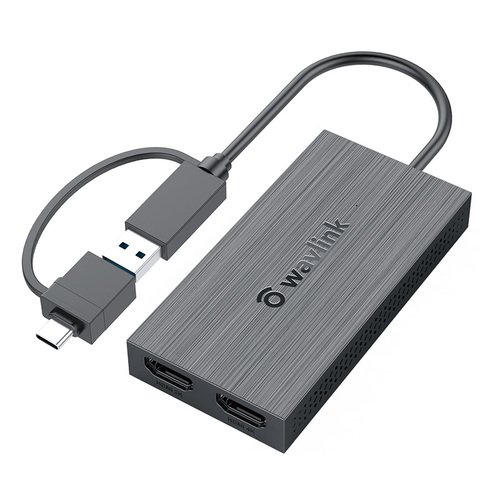 WAVLINK WL-UG7602HC Dual HDMI Adapter